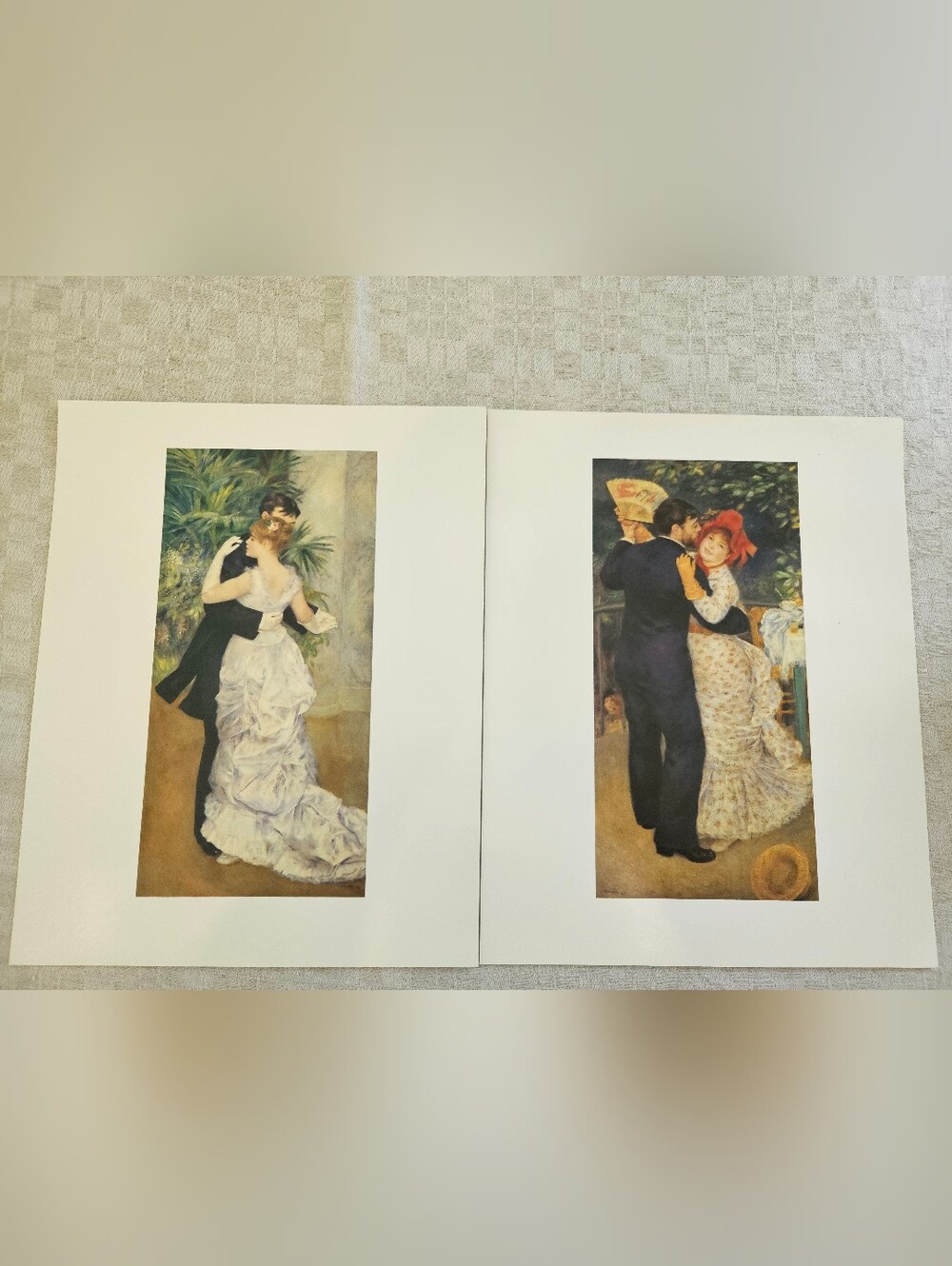 Renoir Auguste La Danse À La Ville /campagne Art Print